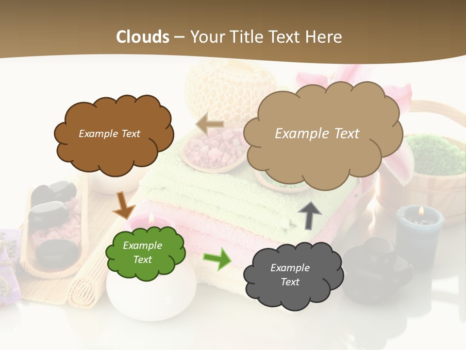 Composition Color Cosmetics PowerPoint Template