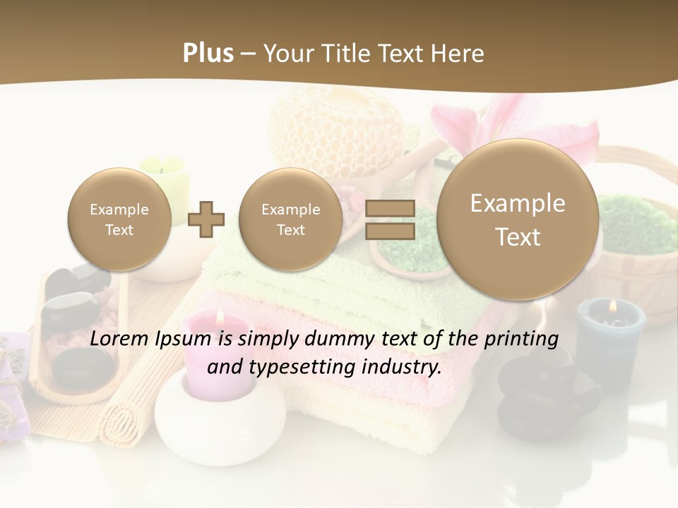 Composition Color Cosmetics PowerPoint Template