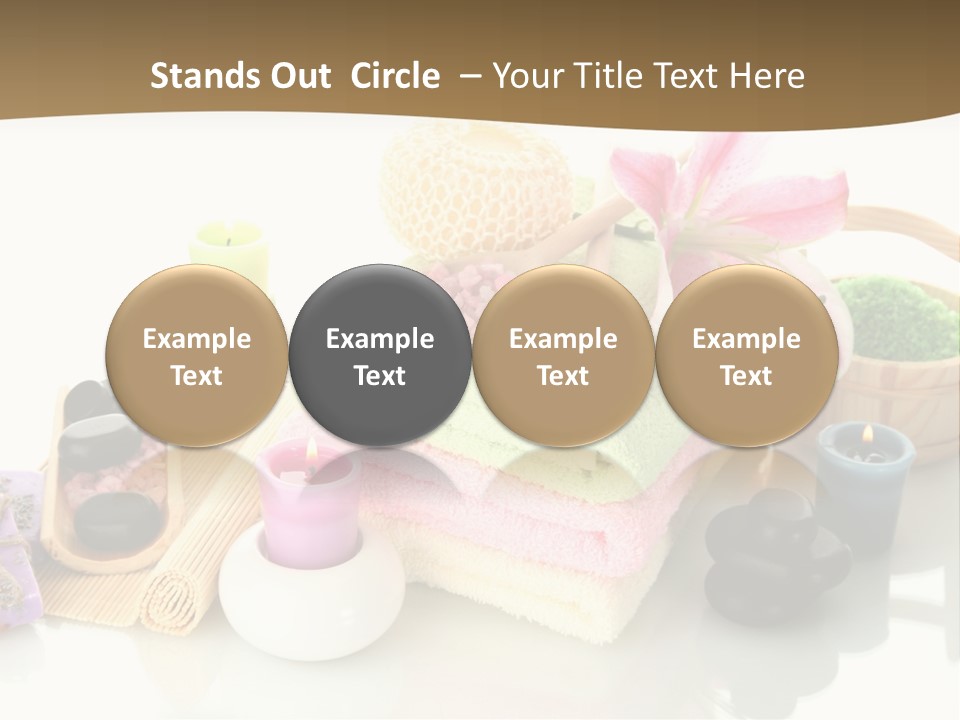 Composition Color Cosmetics PowerPoint Template