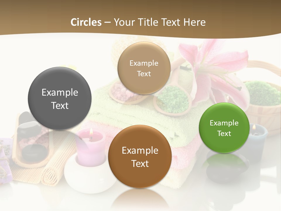 Composition Color Cosmetics PowerPoint Template