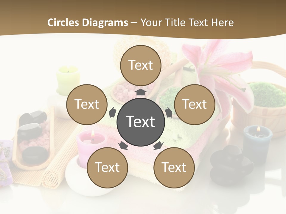 Composition Color Cosmetics PowerPoint Template