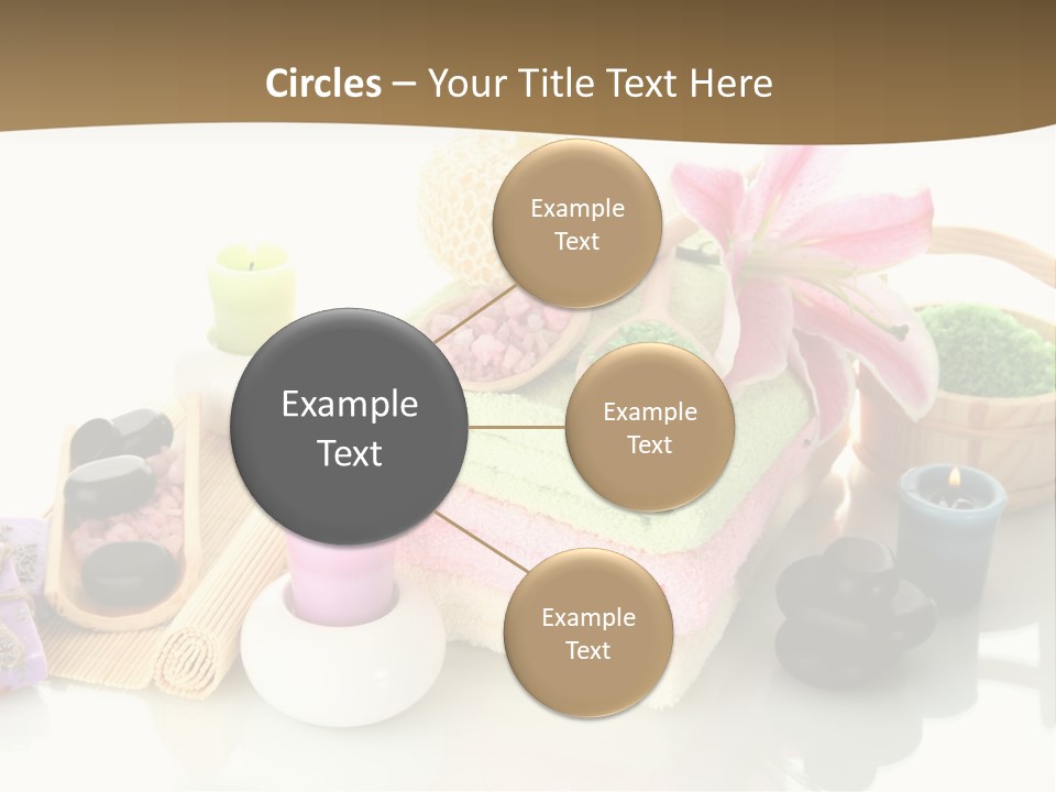 Composition Color Cosmetics PowerPoint Template