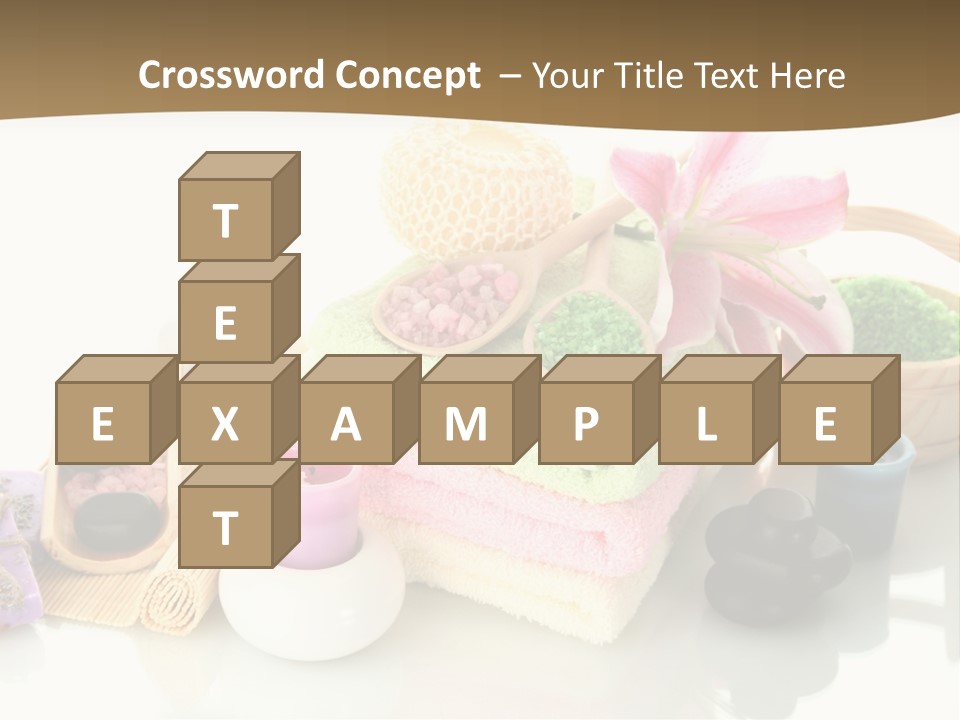 Composition Color Cosmetics PowerPoint Template