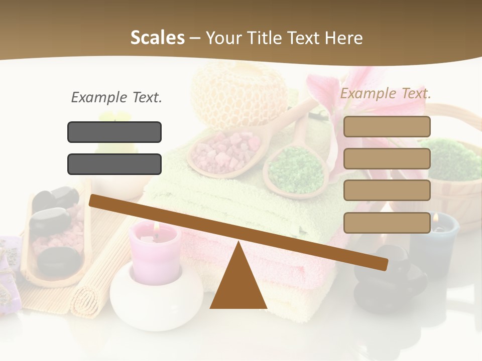 Composition Color Cosmetics PowerPoint Template