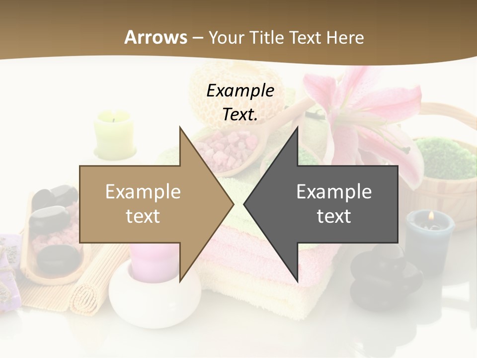 Composition Color Cosmetics PowerPoint Template