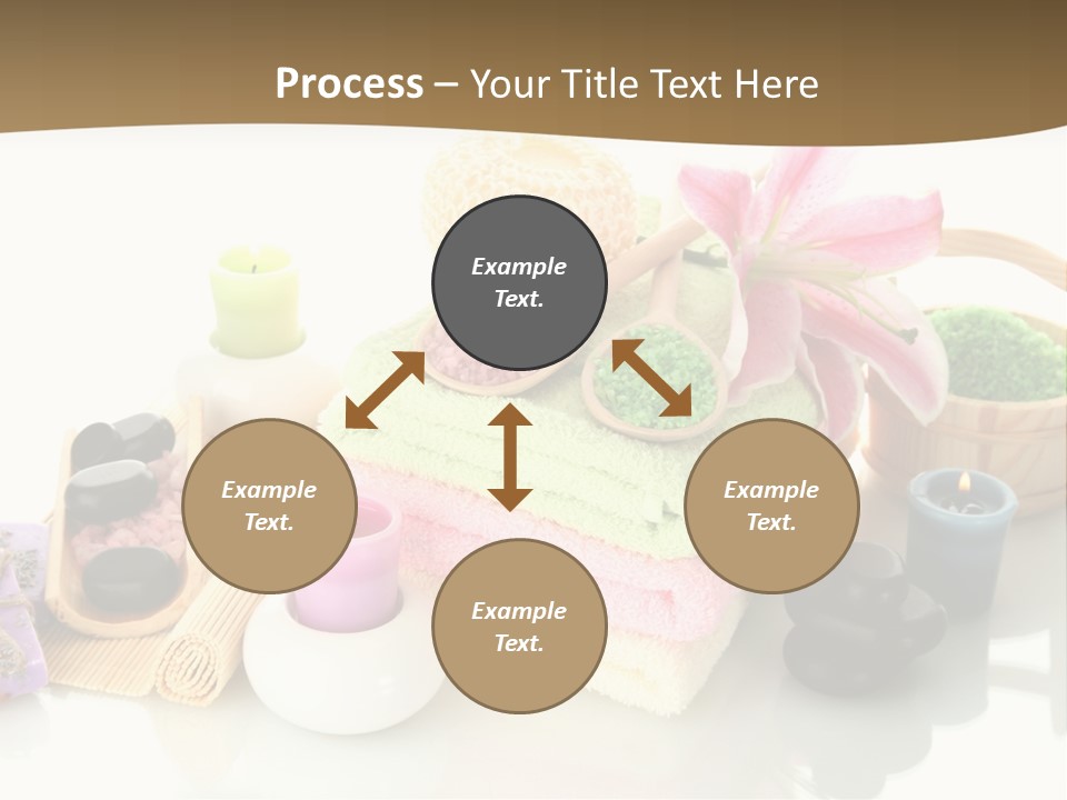 Composition Color Cosmetics PowerPoint Template