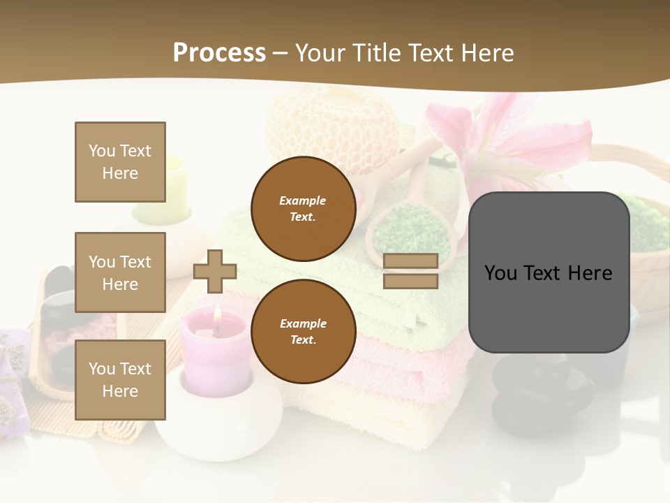 Composition Color Cosmetics PowerPoint Template