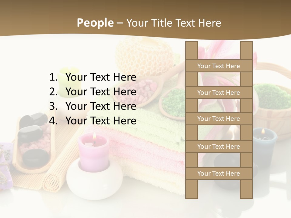Composition Color Cosmetics PowerPoint Template