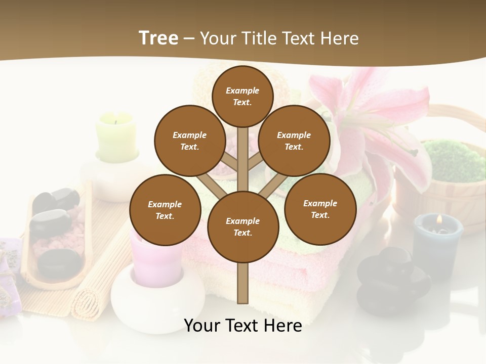 Composition Color Cosmetics PowerPoint Template