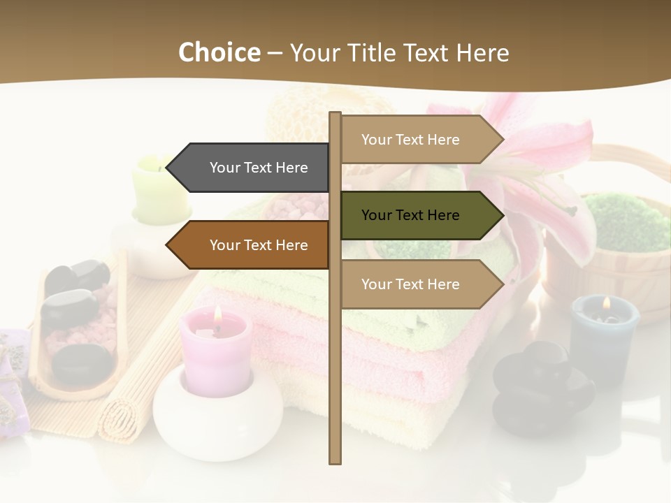 Composition Color Cosmetics PowerPoint Template