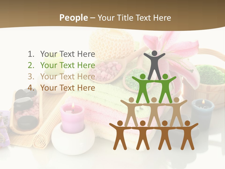 Composition Color Cosmetics PowerPoint Template