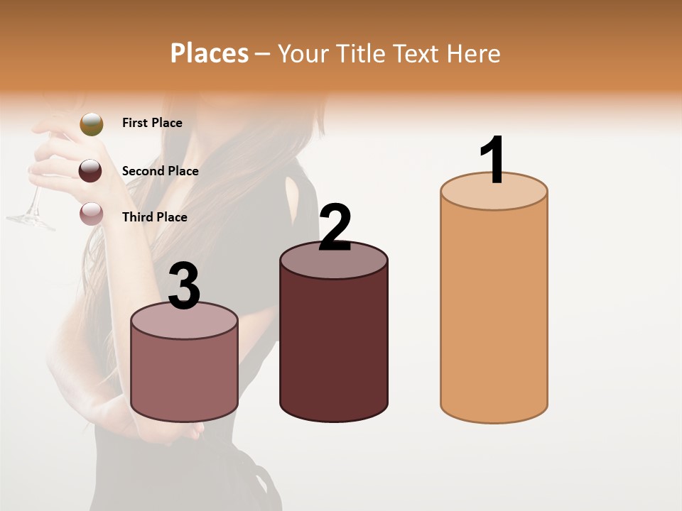 White Young Enjoyment PowerPoint Template