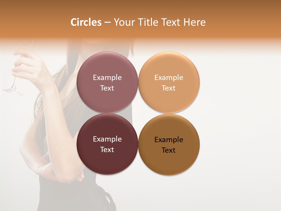 White Young Enjoyment PowerPoint Template