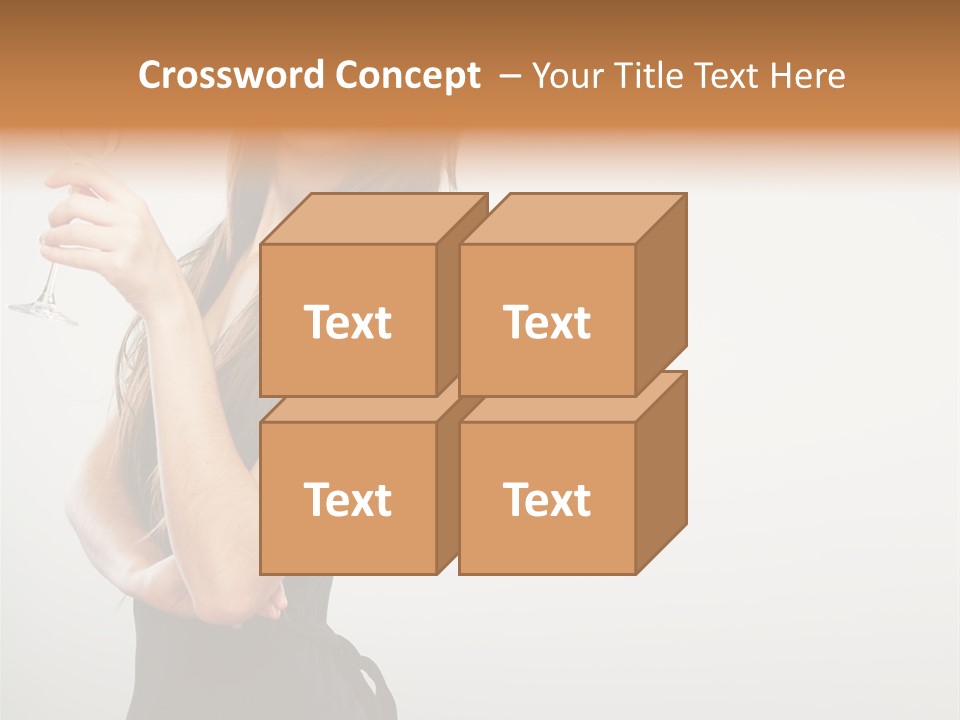 White Young Enjoyment PowerPoint Template