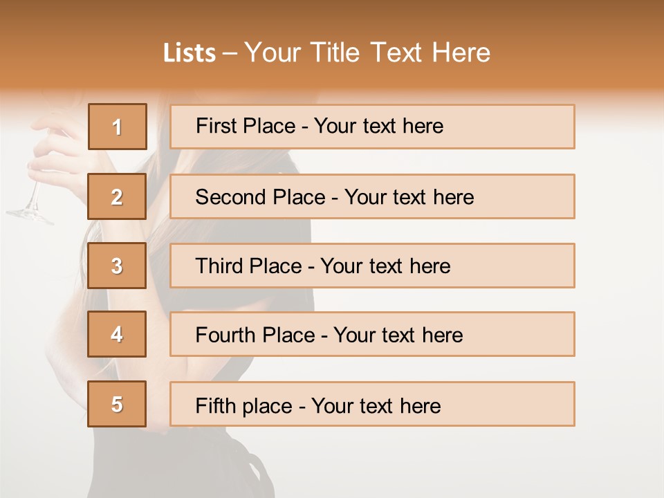 White Young Enjoyment PowerPoint Template