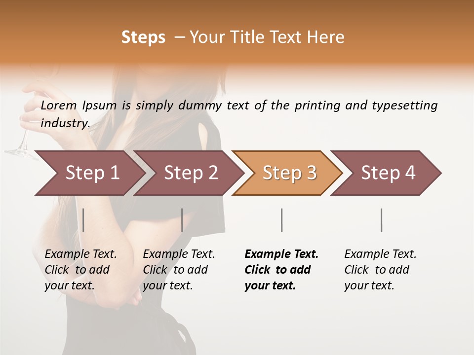 White Young Enjoyment PowerPoint Template
