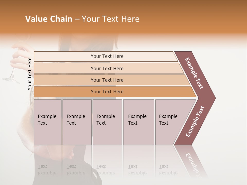 White Young Enjoyment PowerPoint Template