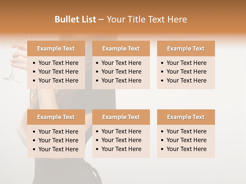 White Young Enjoyment PowerPoint Template