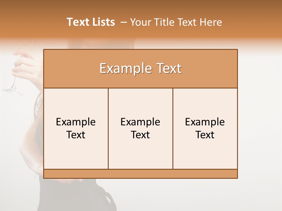 White Young Enjoyment PowerPoint Template