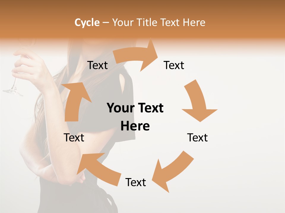 White Young Enjoyment PowerPoint Template