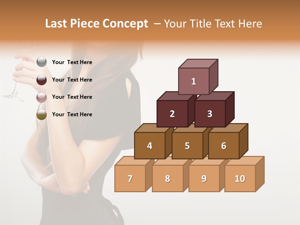 White Young Enjoyment PowerPoint Template