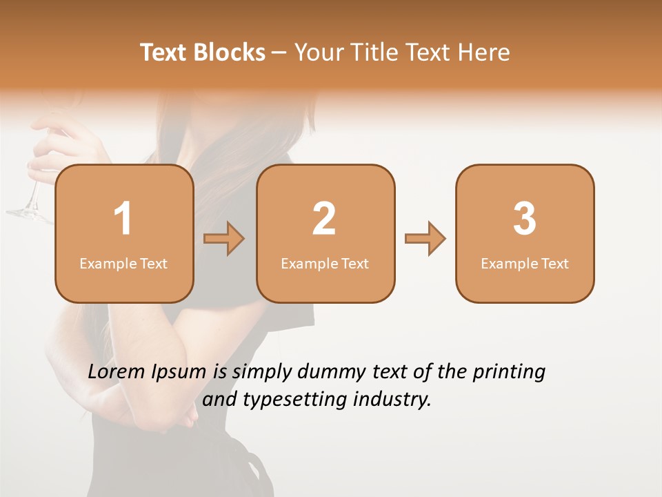 White Young Enjoyment PowerPoint Template