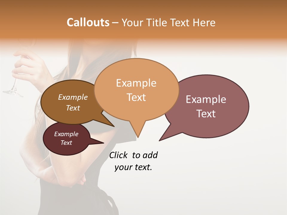 White Young Enjoyment PowerPoint Template