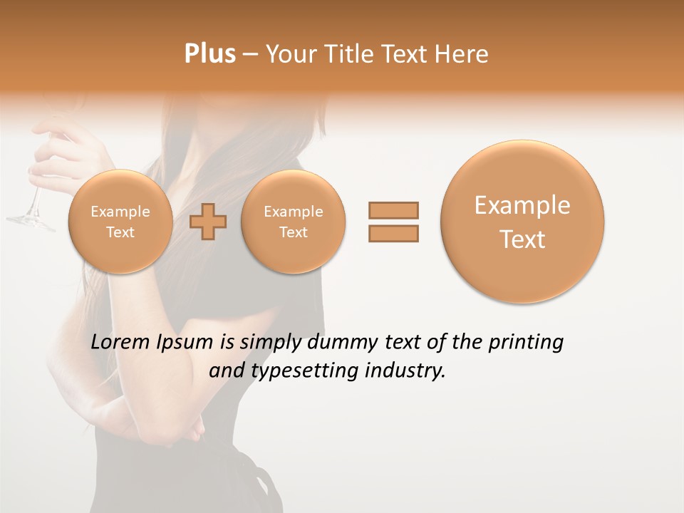 White Young Enjoyment PowerPoint Template