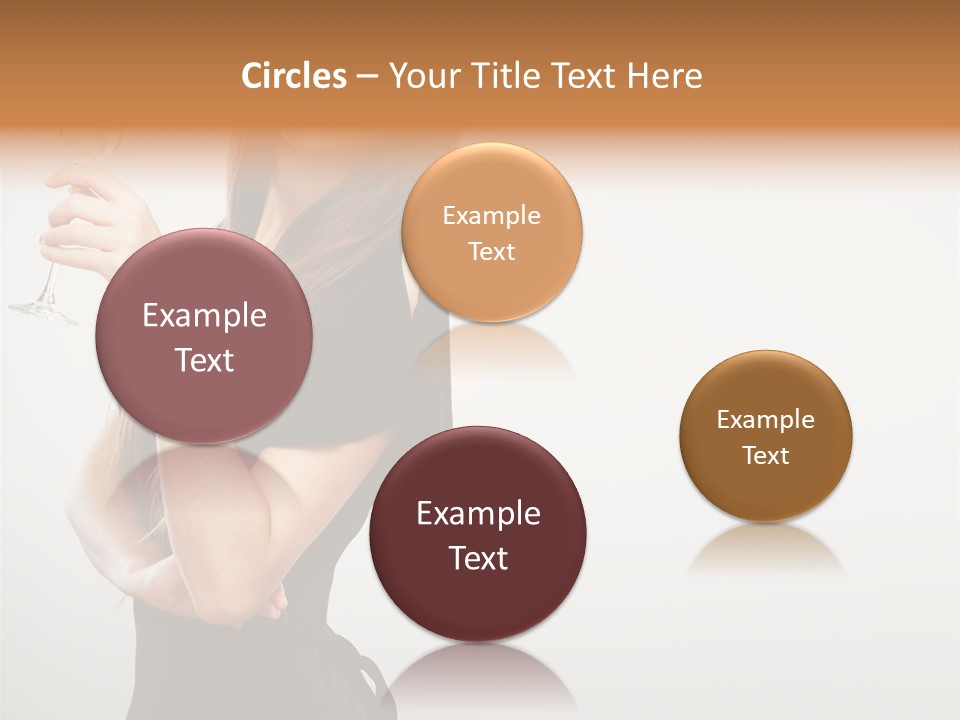 White Young Enjoyment PowerPoint Template