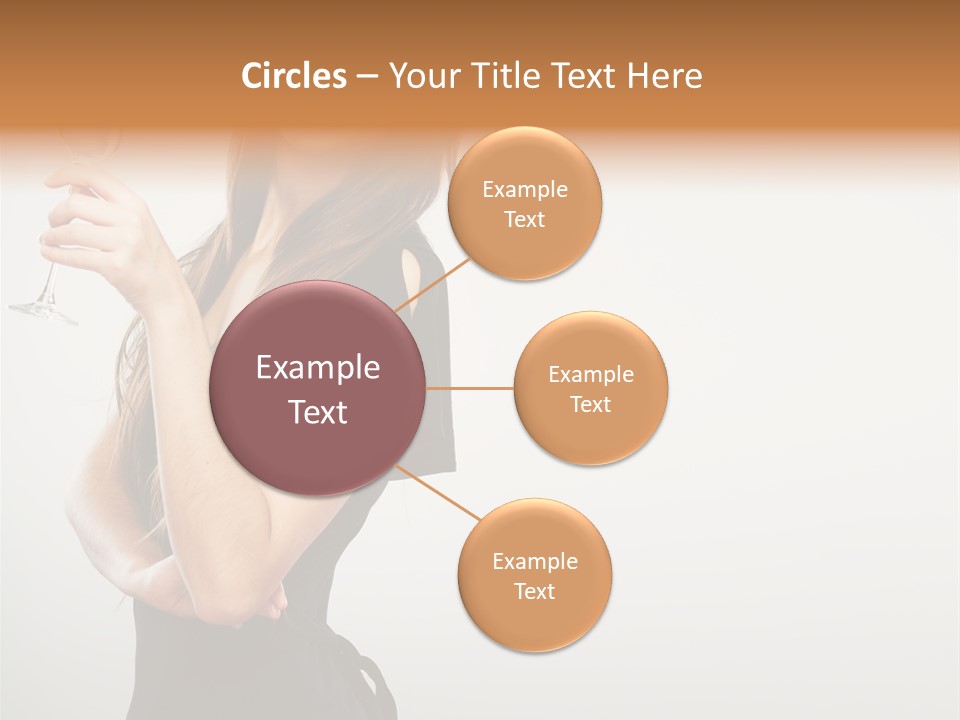 White Young Enjoyment PowerPoint Template