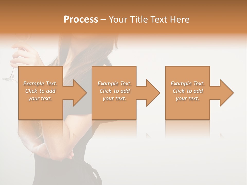 White Young Enjoyment PowerPoint Template