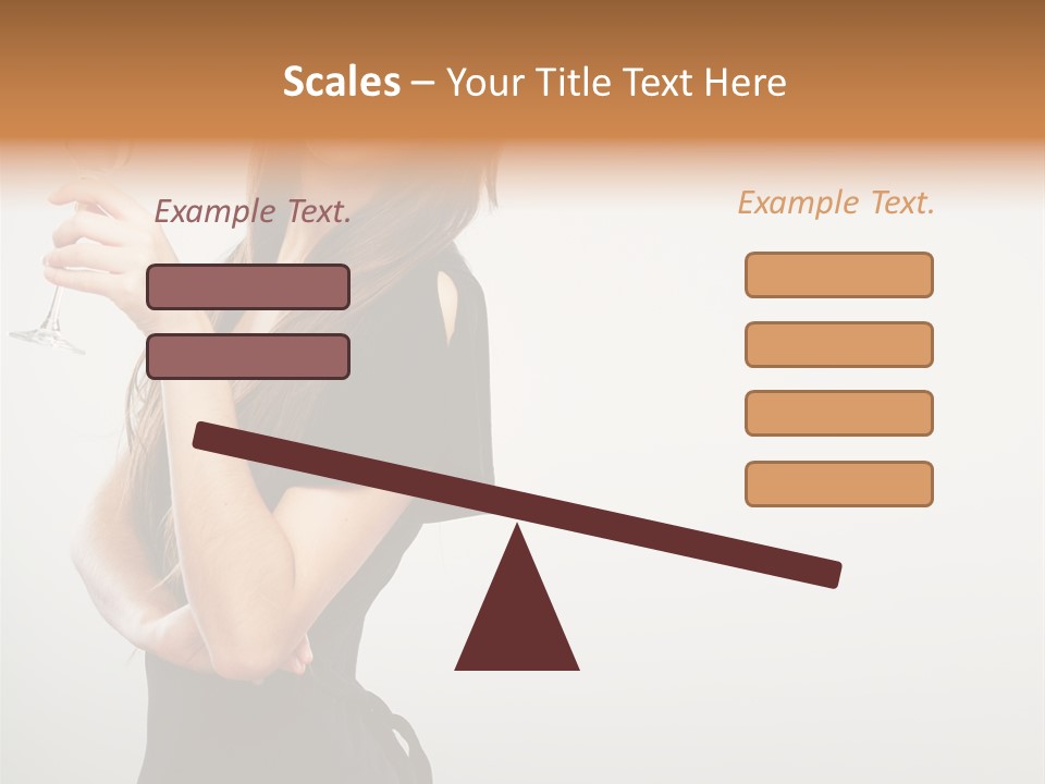 White Young Enjoyment PowerPoint Template