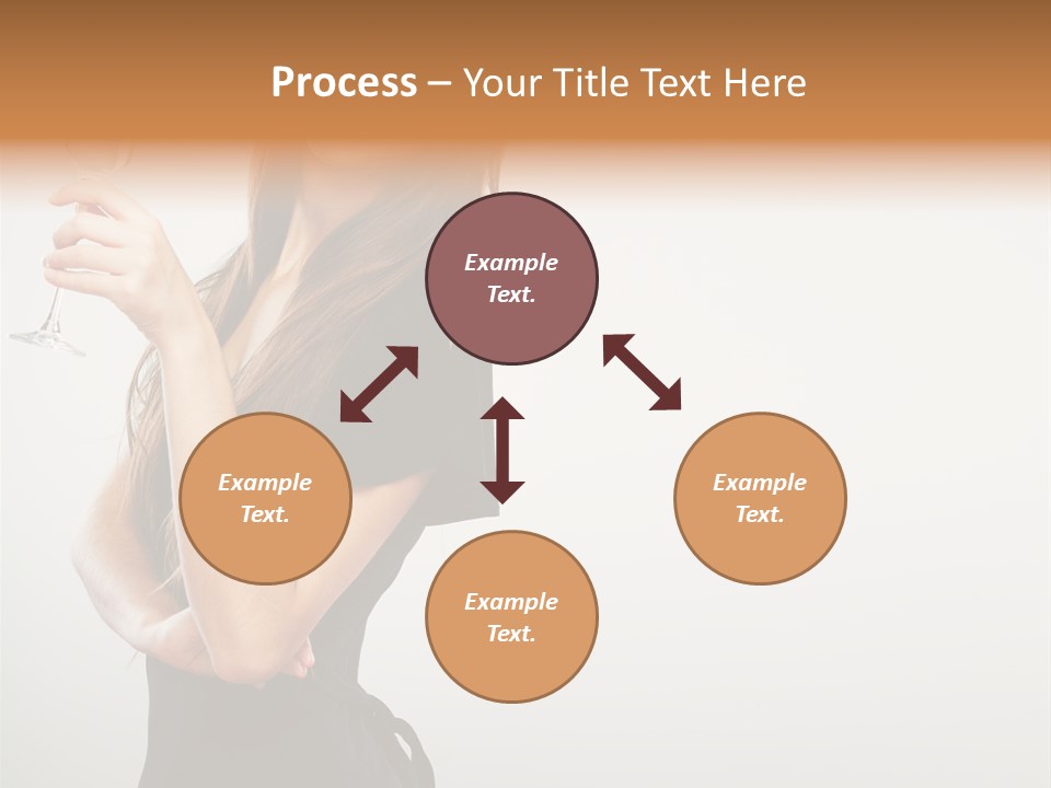 White Young Enjoyment PowerPoint Template