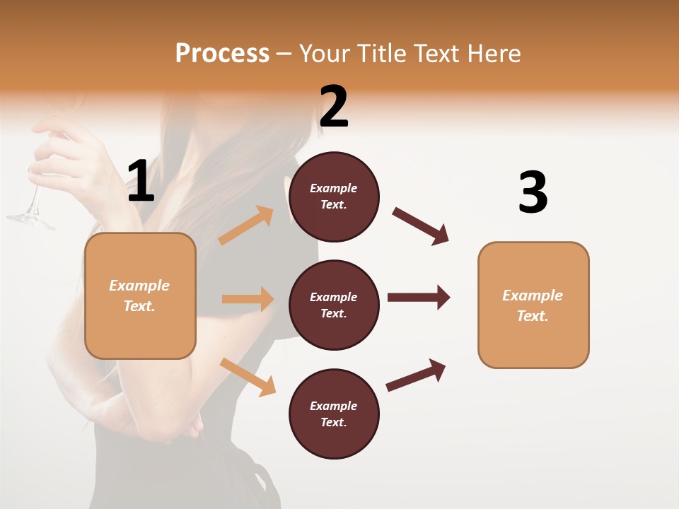 White Young Enjoyment PowerPoint Template