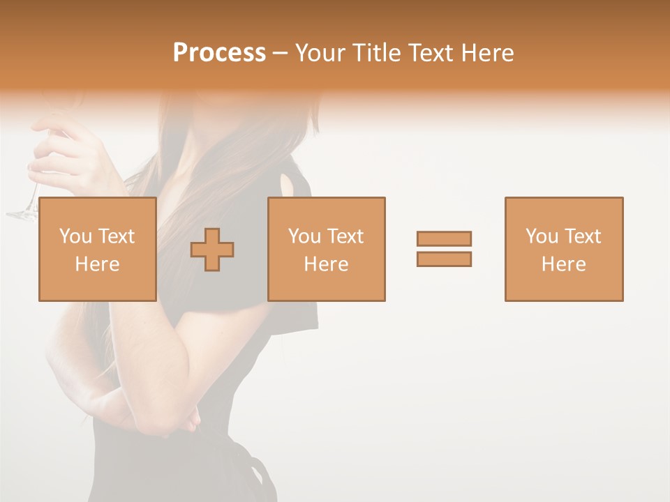 White Young Enjoyment PowerPoint Template
