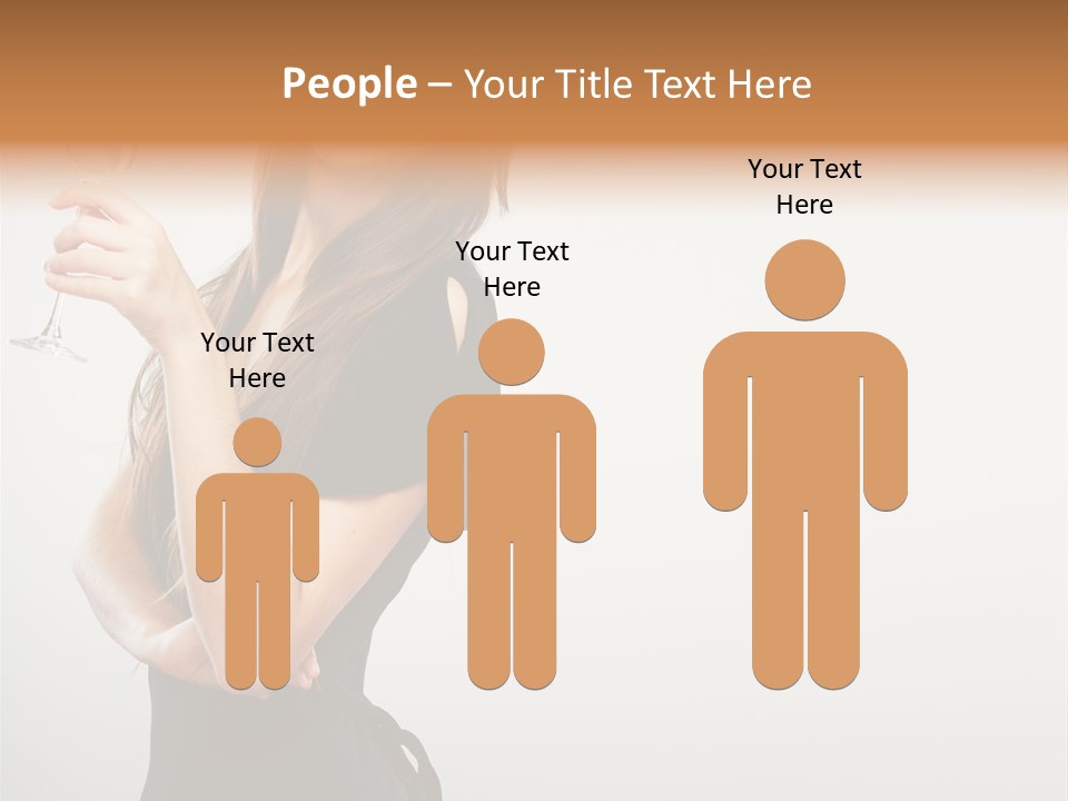 White Young Enjoyment PowerPoint Template