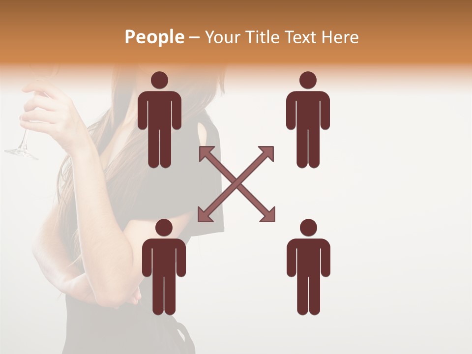 White Young Enjoyment PowerPoint Template