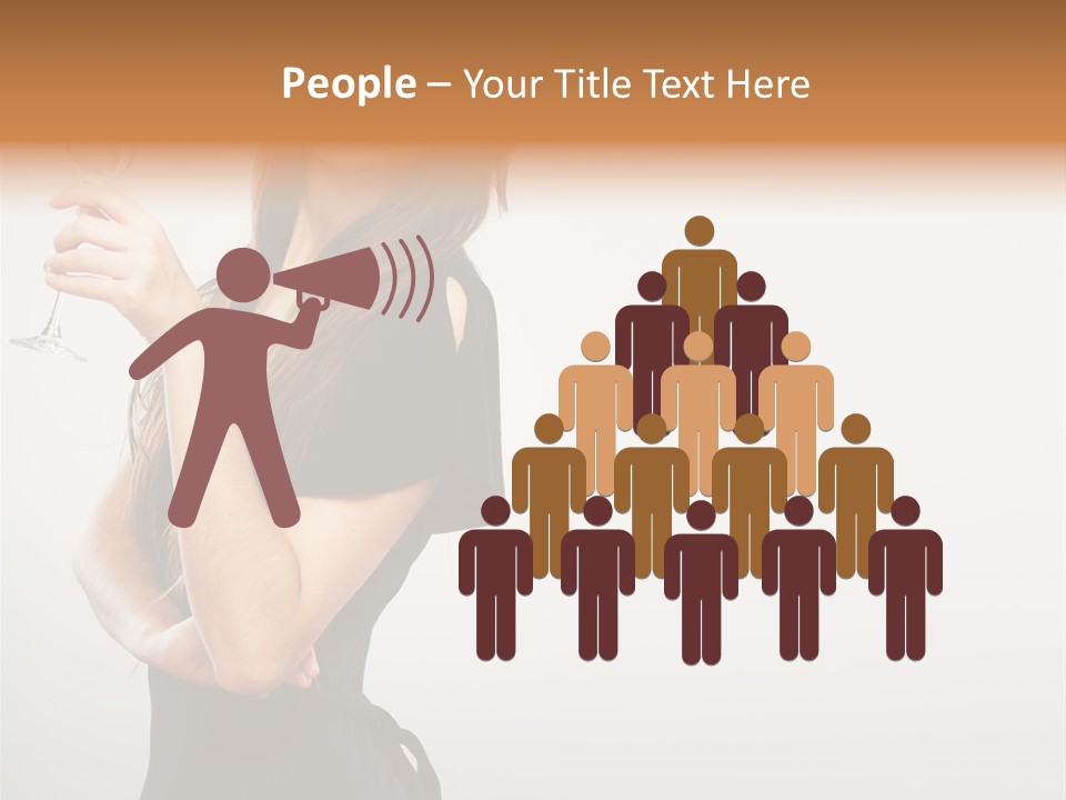 White Young Enjoyment PowerPoint Template