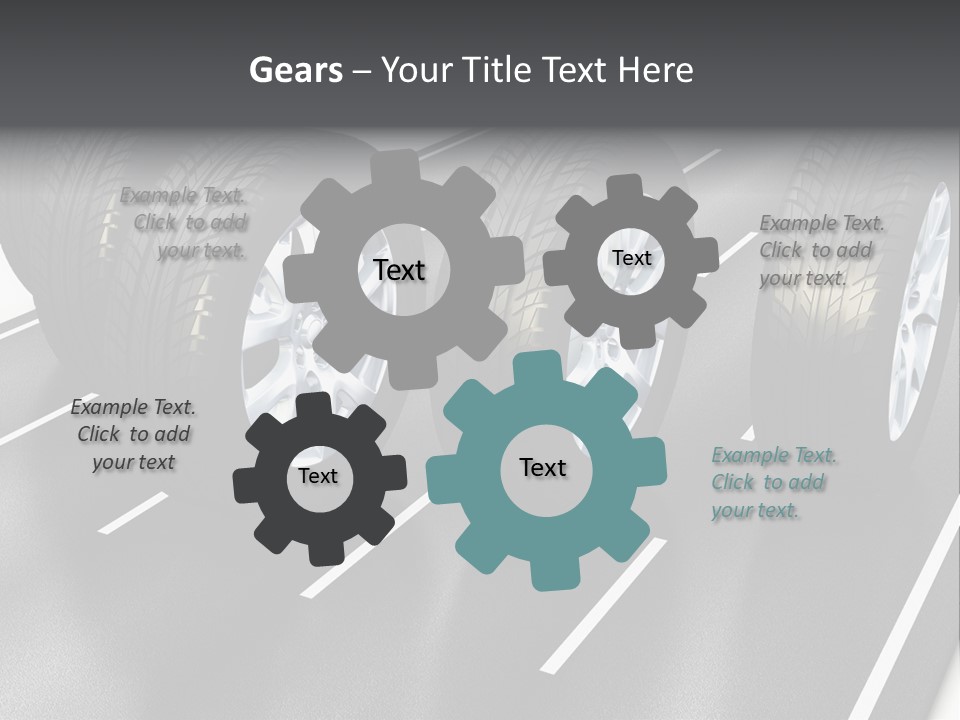Object Auto Equipment PowerPoint Template