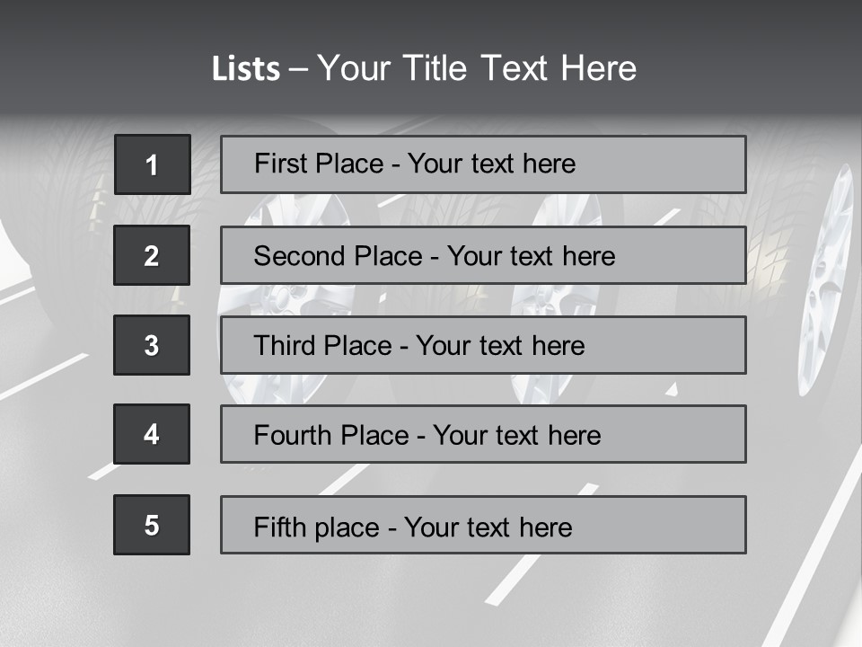 Object Auto Equipment PowerPoint Template