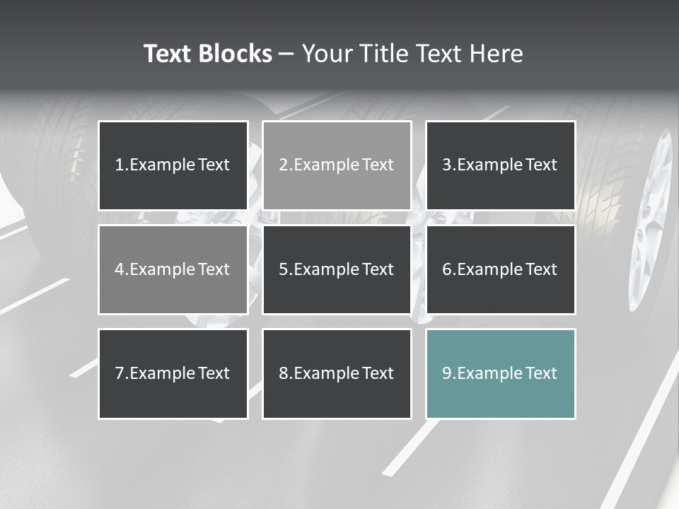 Object Auto Equipment PowerPoint Template