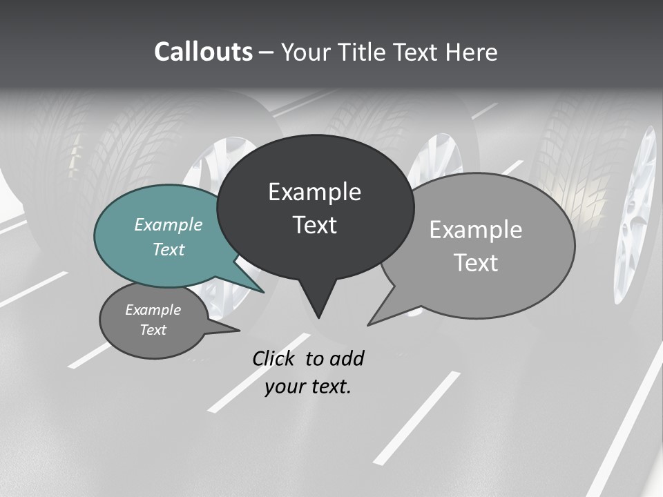 Object Auto Equipment PowerPoint Template