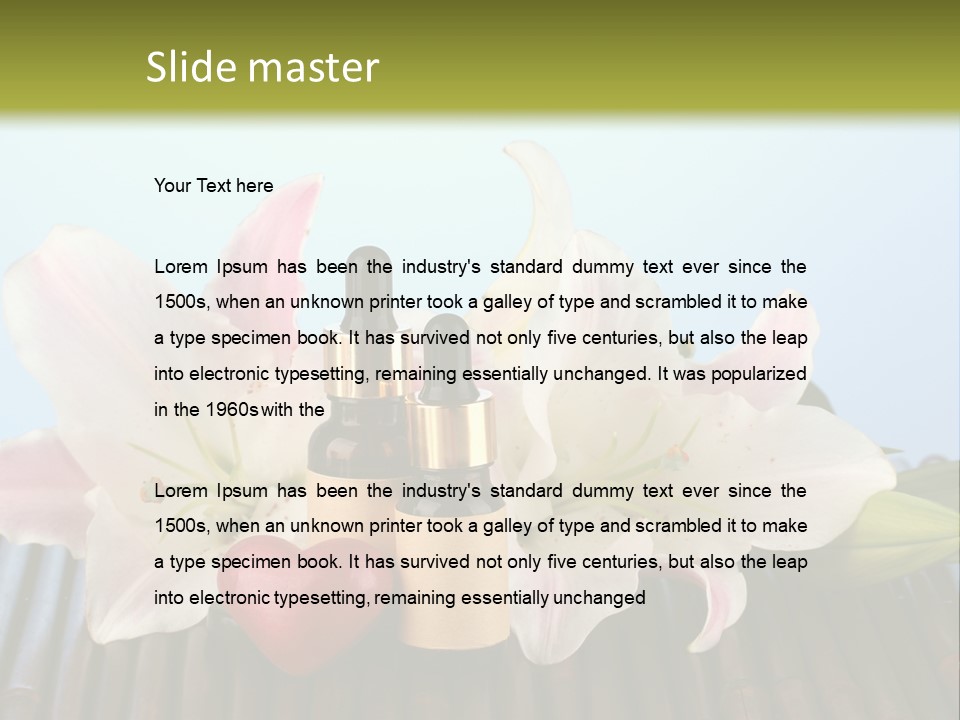 Therapy Tradition Heart PowerPoint Template