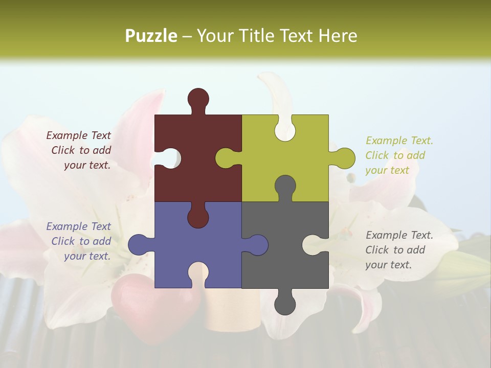 Therapy Tradition Heart PowerPoint Template