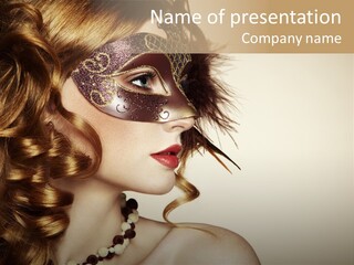 Mystery Festival Closeup PowerPoint Template