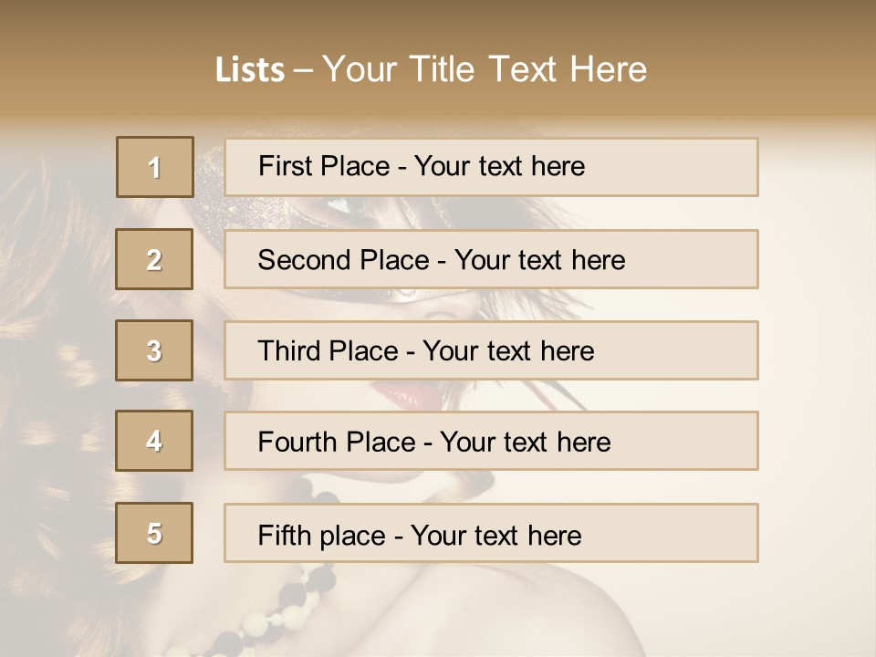 Mystery Festival Closeup PowerPoint Template