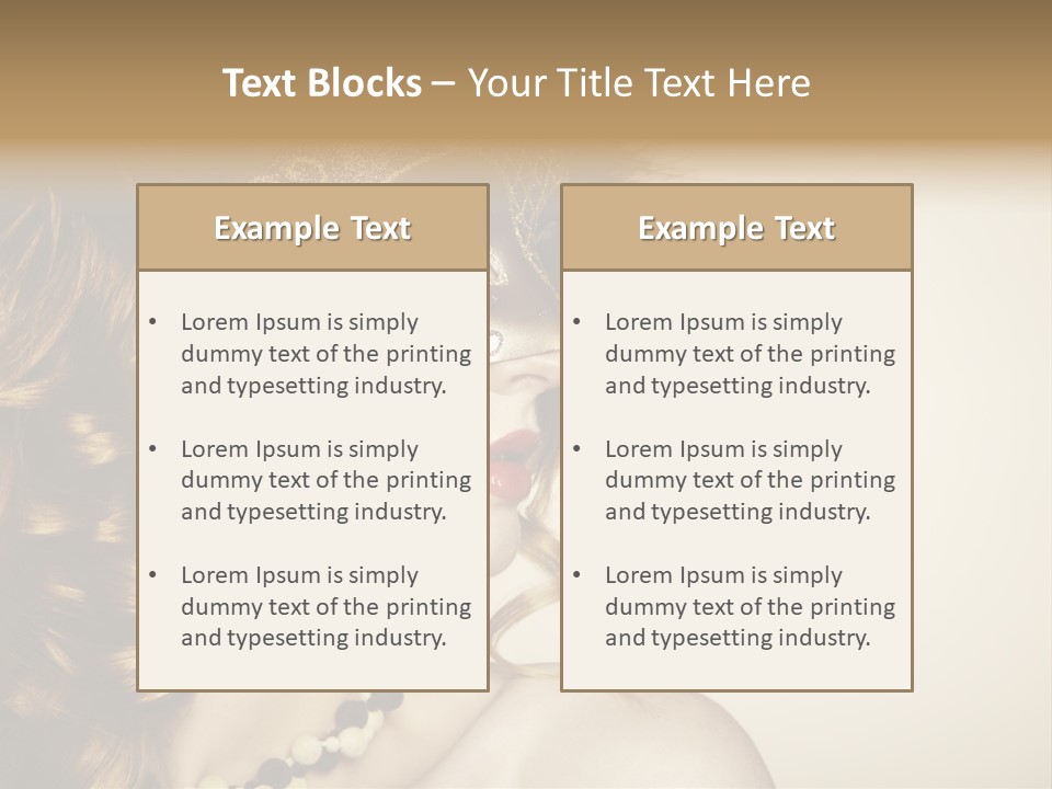 Mystery Festival Closeup PowerPoint Template