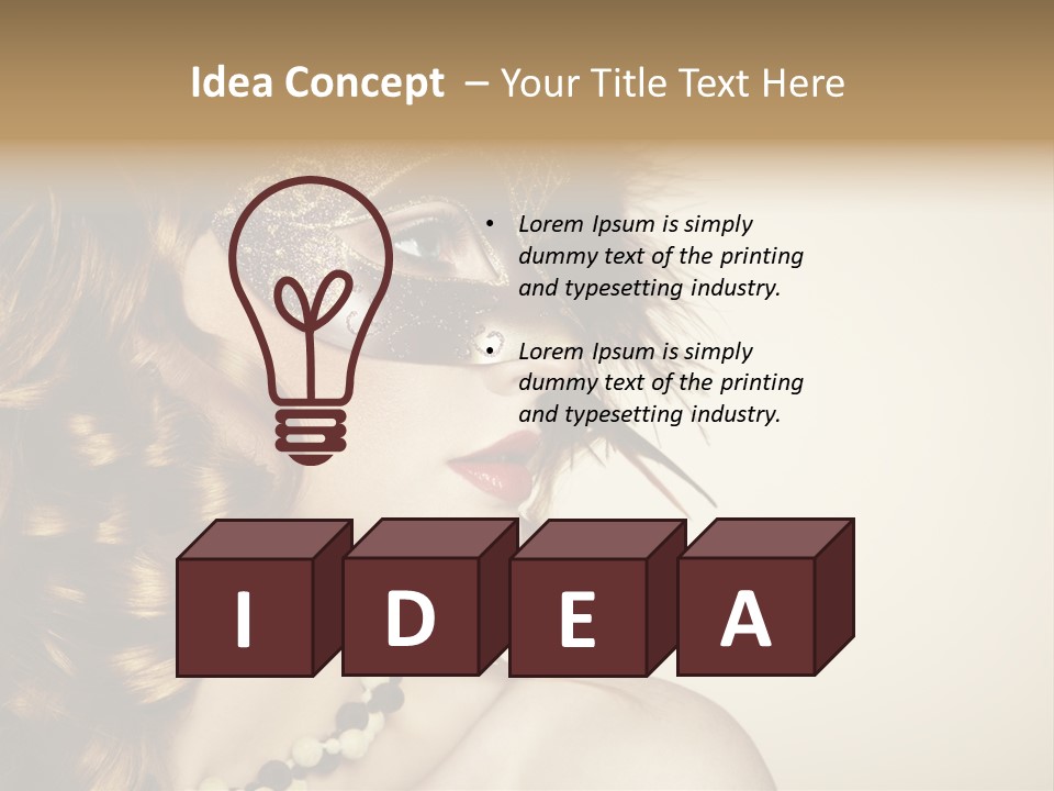 Mystery Festival Closeup PowerPoint Template