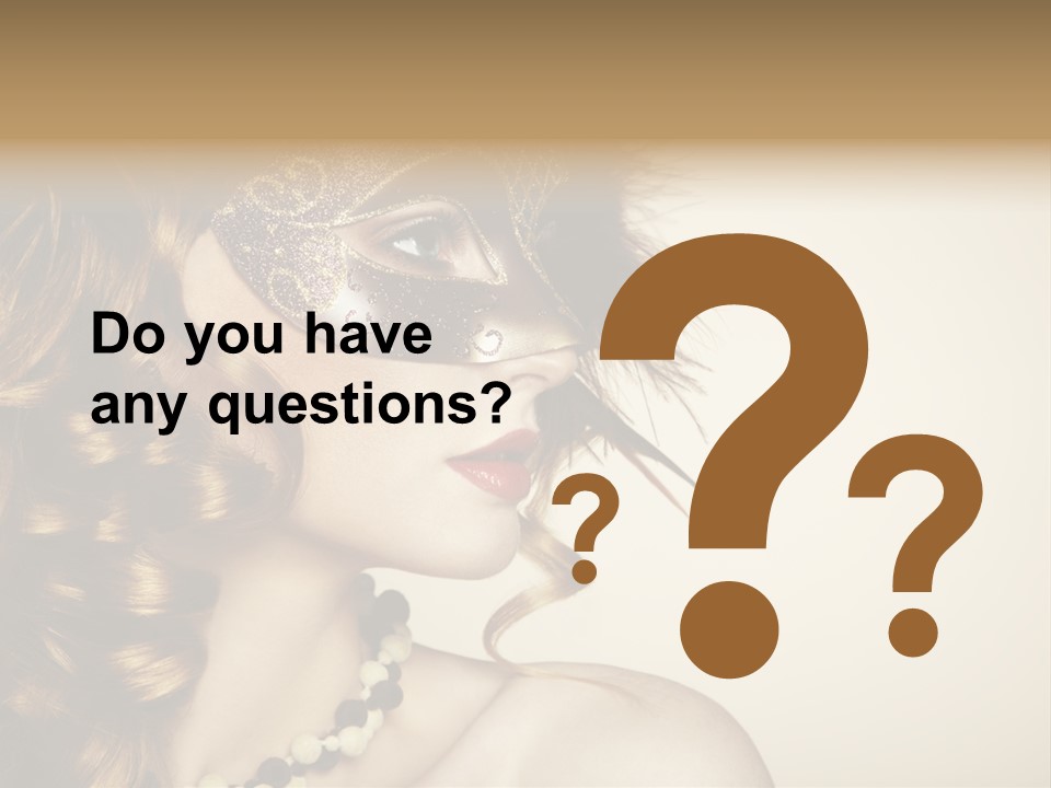 Mystery Festival Closeup PowerPoint Template