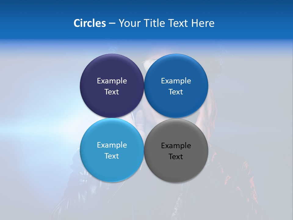 Vinyl Man Singing PowerPoint Template